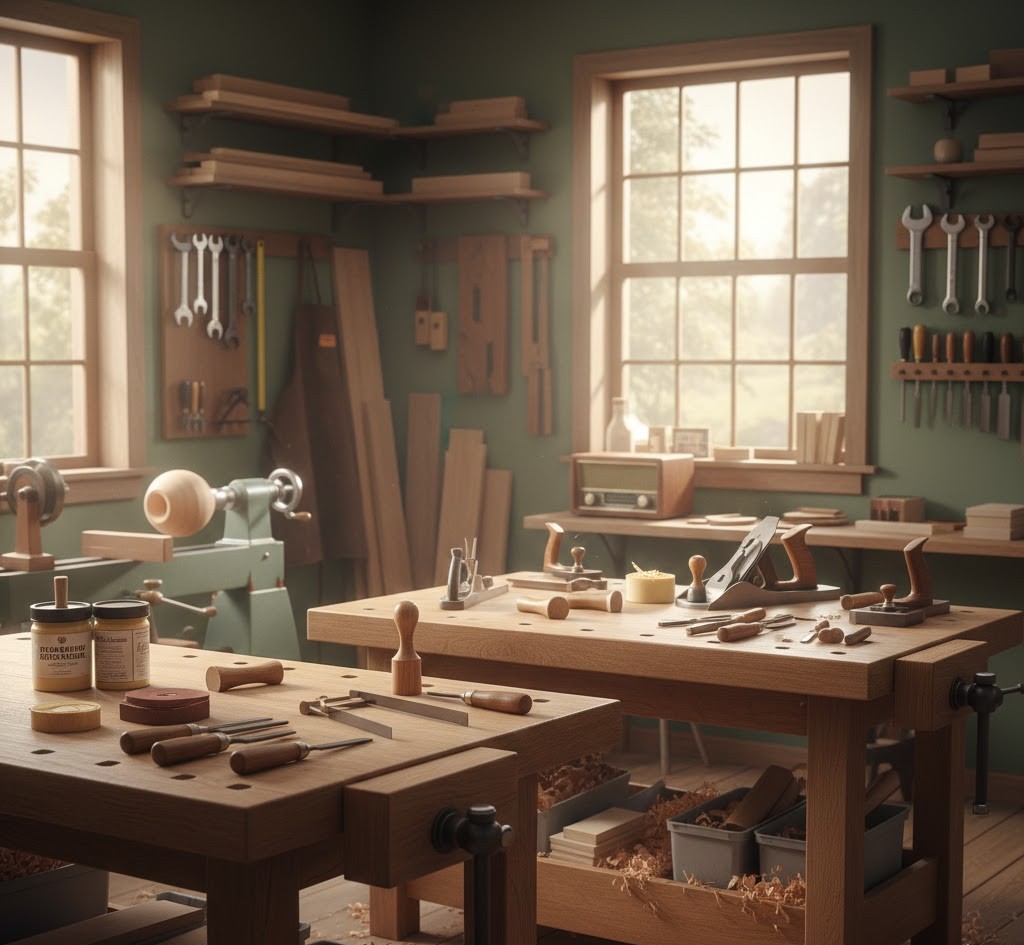 Woodworking workshop