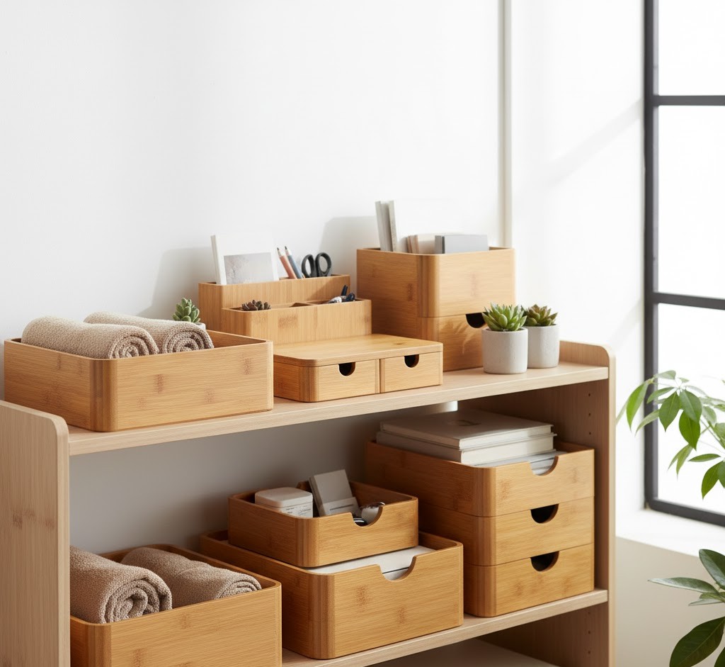 Bamboo storage solutions